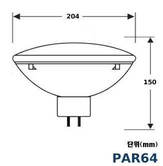 [GE] PAR64 230V 1000W CP62-EXE